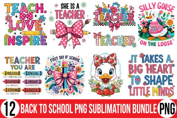 Streamline Your Back to School PNG Sublimation Bundle Design Workflow